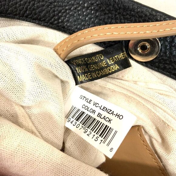 VINCE CAMUTO Slouchy Leather Hobo Bag - Picture 10 of 14